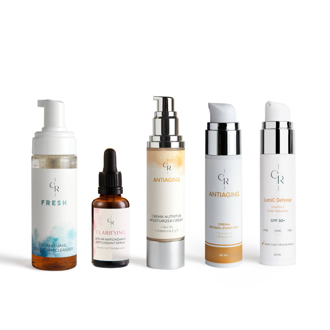 RUTINA ANTIAGING (ANTIEDAD / PIEL SENSIBLE)